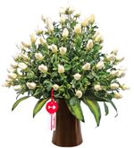 arreglo-kero-100-rosas-crema
