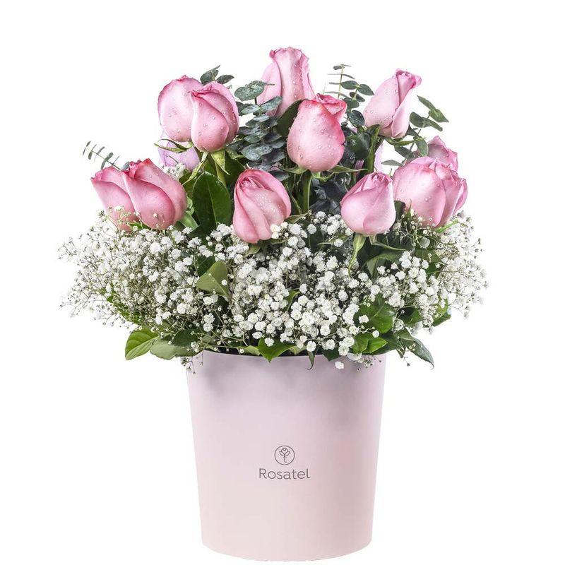 sombrerera-rosada-grande-con-15-rosas-rosadas-y-flores