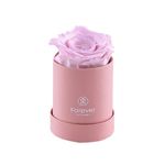 mini-sombrerera-fucsia-forever-con-rosa-preservada