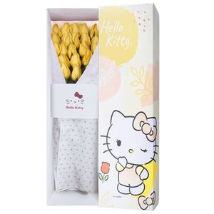 Caja Línea Floral de Hello Kitty con 24 Rosas