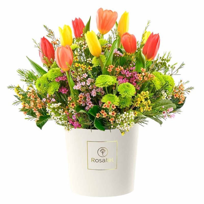 sombrerera-crema-mediana-tulipanes-primaverales