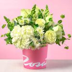 sombrera-rosada-toque-floral