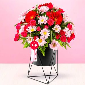 Arreglo Mini Rosas y Flores