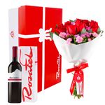 ramo-de-rosas-y-vino-tinto