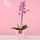 Regalos de cumpleaños planta orquídea phalaenosis fucsia en base blanca Rosatel
