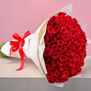 Ramo con 100 Rosas Rojas