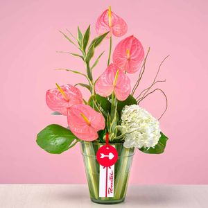 Arreglo Floral de Anturios