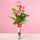 Arreglo floral armonía con 3 rosas rosadas Rosatel