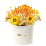 Flores amarillas sombrerera con flor maguei Rosatel