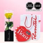 Florerías Perú rosa amarillas y chocolates Cacaosuyo Rosatel