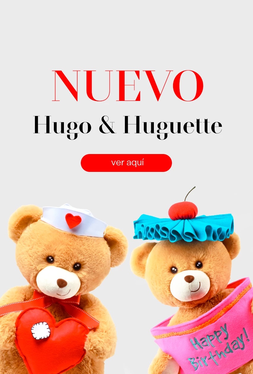 Rosatel Peluches Hugo y Huguette